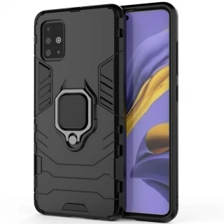 Протиударний чохол Transformer з кільцем на Samsung Galaxy A51 фото 1 з 5
