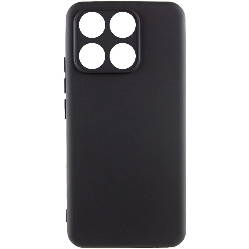 Чохол Silicone Case Lakshmi Premium із закритою камерою для Motorola Edge 70 Fusion – Чорний / Black. Фото 1 з 2