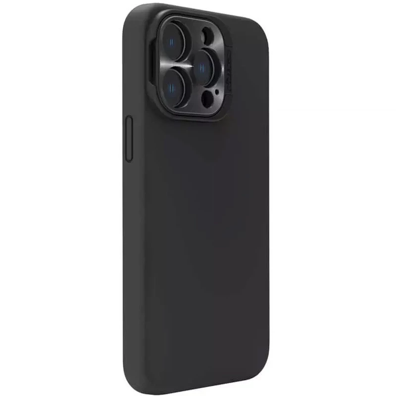 Чохол Nillkin Silicone LensWing Magnetic з закритою камерою на Apple iPhone 14 Pro (6.1") – Чорний / Black. Фото 2 з 9