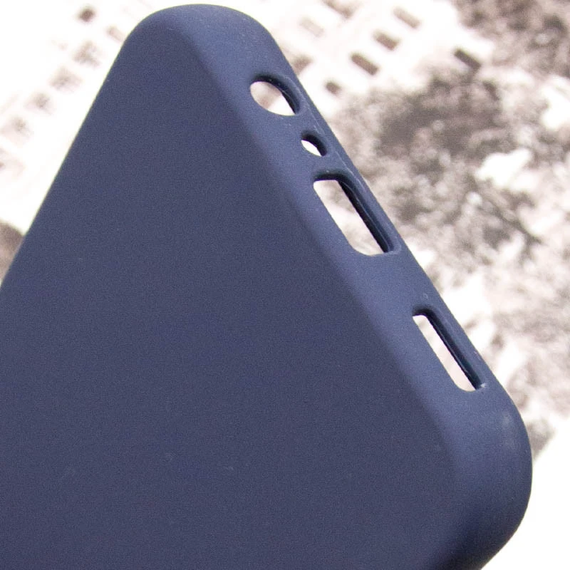 Чехол Silicone Case Lakshmi Premium з закритою камерою на Samsung Galaxy A18 – Темно-синий / Midnight blue. Фото 13 из 14