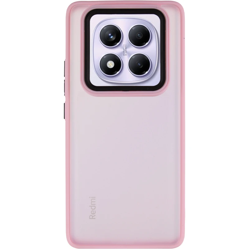 Чохол TPU+PC Lyon Frosted на Xiaomi Redmi Note 15 4G/5G (EU) – Pink. Фото 3 з 4