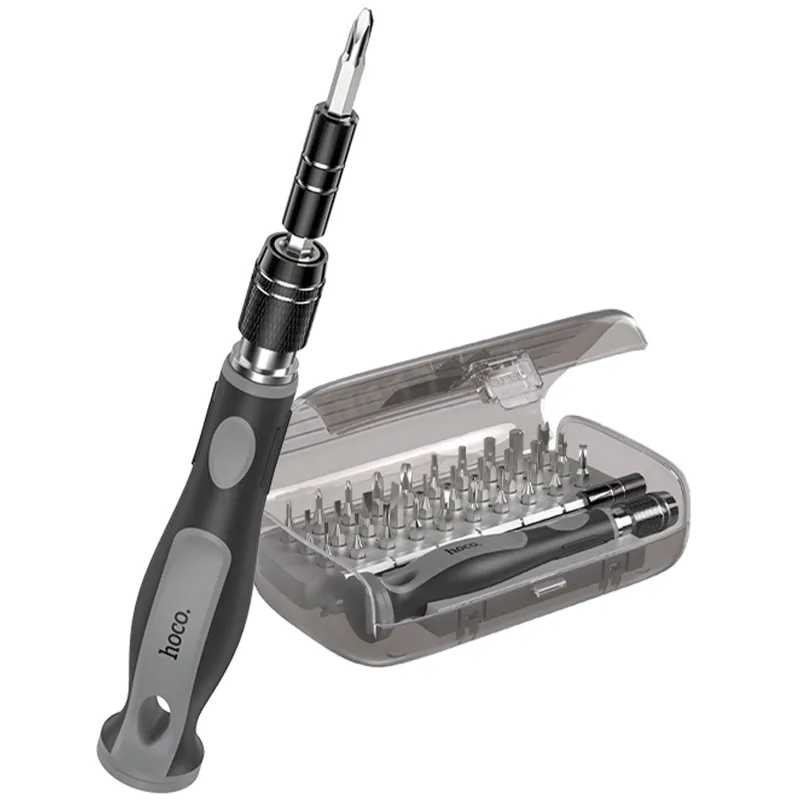Набір викруток Hoco UT10 set 32in1 – Gray / Black. Фото 1 з 6