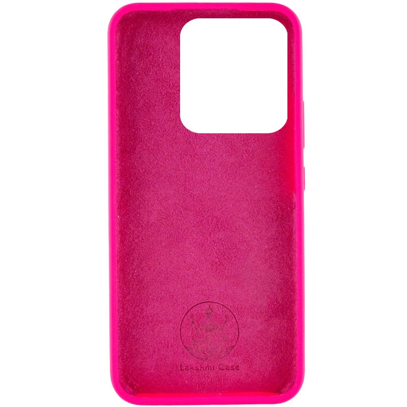 Чехол Silicone Case Lakshmi Premium на Xiaomi Redmi Note 13 Pro 5G – Розовый / Barbie pink. Фото 6 из 11