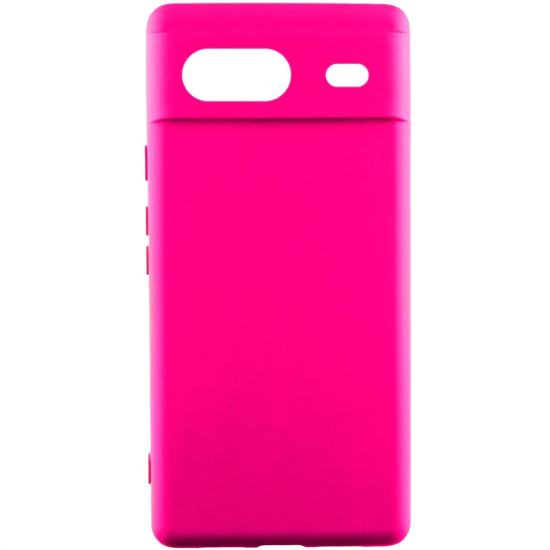 Чохол Silicone Case Lakshmi Premium із закритою камерою для Google Pixel 8a – Рожевий / Barbie pink. Фото 1 з 1