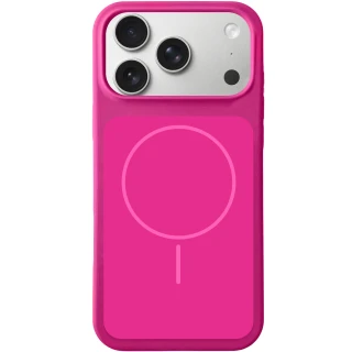 Чехол Silk Duo Color (AA) NO LOGO with Magnetic Fit для Apple iPhone 17 Pro Max (6.9") — Dragon Fruit