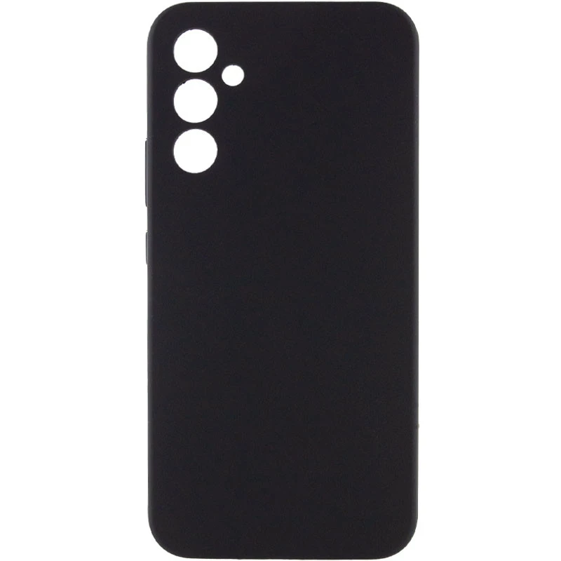 Чохол Silicone Case Lakshmi Premium з закритою камерою на Samsung Galaxy S25+ – Чорний / Black. Фото 2 з 11
