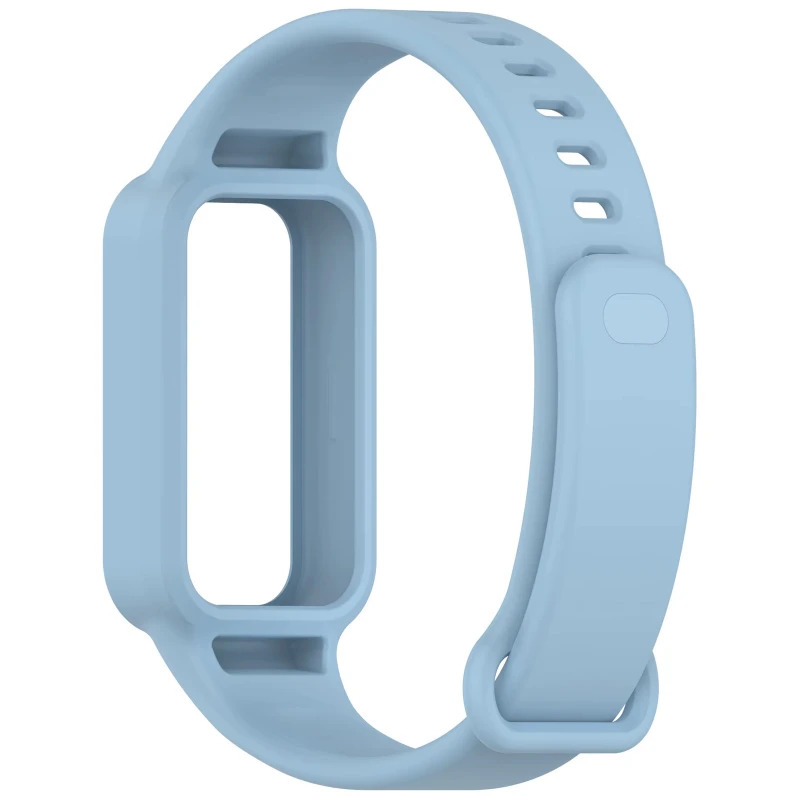 Силиконовый ремешок для Xiaomi Mi Smart Band 9 Active – Blue. Фото 2 из 2