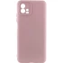 Кольоровий силіконовий чохол GETMAN із закритою камерою для Motorola Moto G72 – Рожевий / Pink Sand. Фото 1 з 3