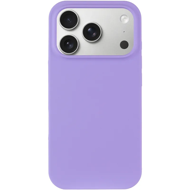 Чехол Silk Full Protective (AA) NO LOGO для Apple iPhone 17 Pro (6.3") – Сиреневый / Dasheen. Фото 3 из 8