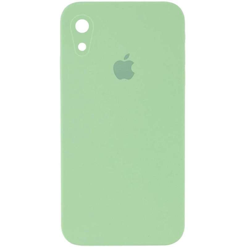 

Чохол Silicone Case Square з захистом камери на Apple iPhone XR (6.1") (М'ятний / Mint)