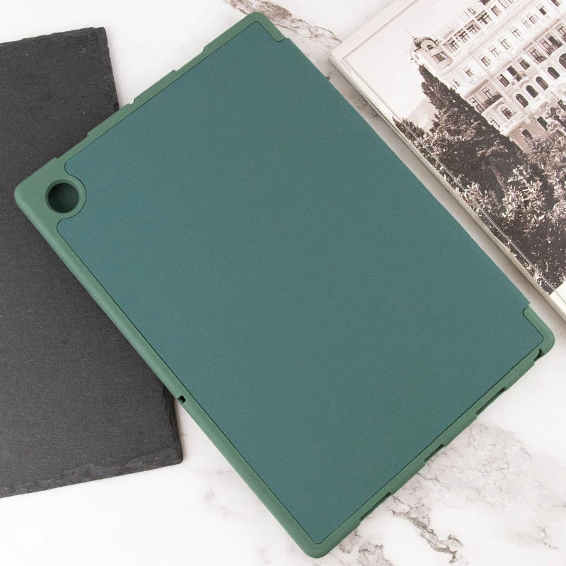 Чохол-книжка з роз'ємом для стилуса на Samsung Galaxy Tab A9+ (11'') – Зелений / Pine green. Фото 7 з 7