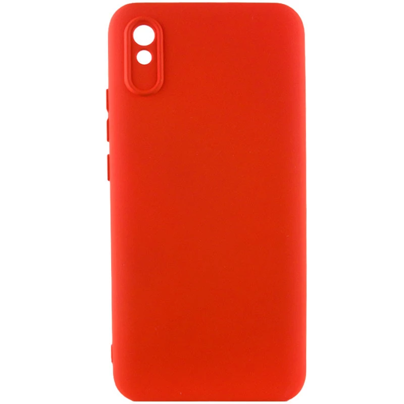 

Чехол Silicone Case Lakshmi с закрытой камерой для Xiaomi Redmi 9A (Красный / Red), Червоний / red