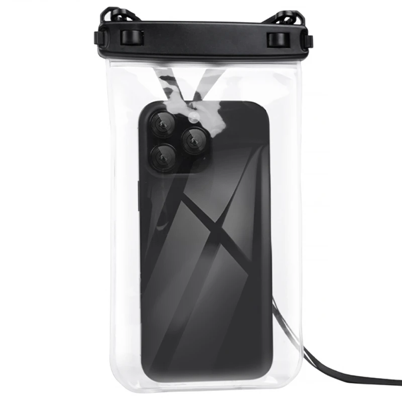 Водонепроникний універсальний чохол Hoco HX52 Transparent – Transparent. Фото 6 з 6