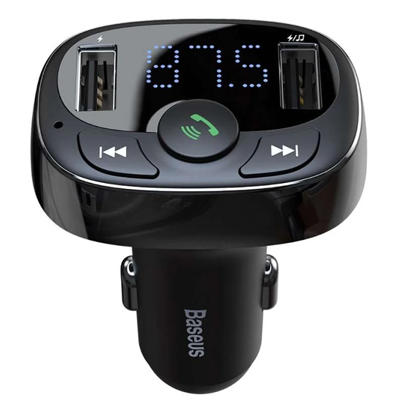 

АЗП Baseus Bluetooth FM Launcher Standart Edition 2.4A 2USB