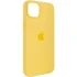 Чохол Silicone case (AAA) with Magsafe для Apple iPhone 14 Pro Max (6.7") – Жовтий / Sunglow. Фото 5 з 8
