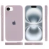 Чохол Silicone Case з закритим низом на Apple iPhone 17e (6.1") – Рожевий / Chalk Pink. Фото 7 з 8
