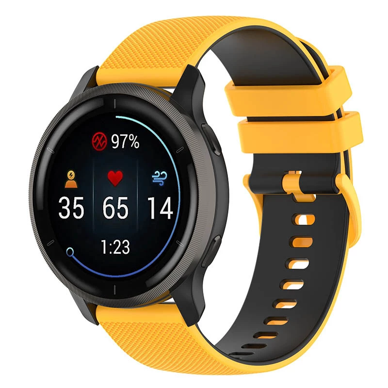 

Ремінець Ribby для Smart Watch 20mm (Yellow)