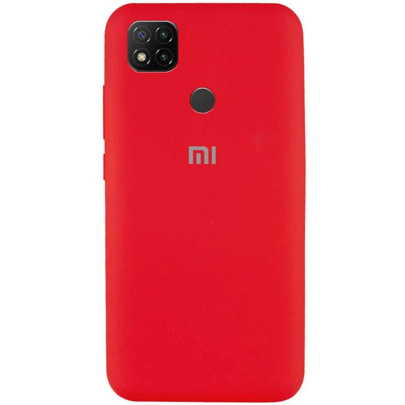 

Чохол Silicone Case з закритим низом на Xiaomi Redmi 9C (Червоний / Red)