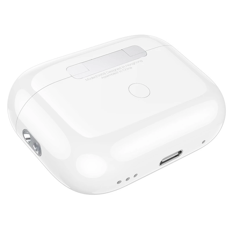 Бездротові TWS навушники Hoco EW69 ANC+ENC – White. Фото 6 з 8