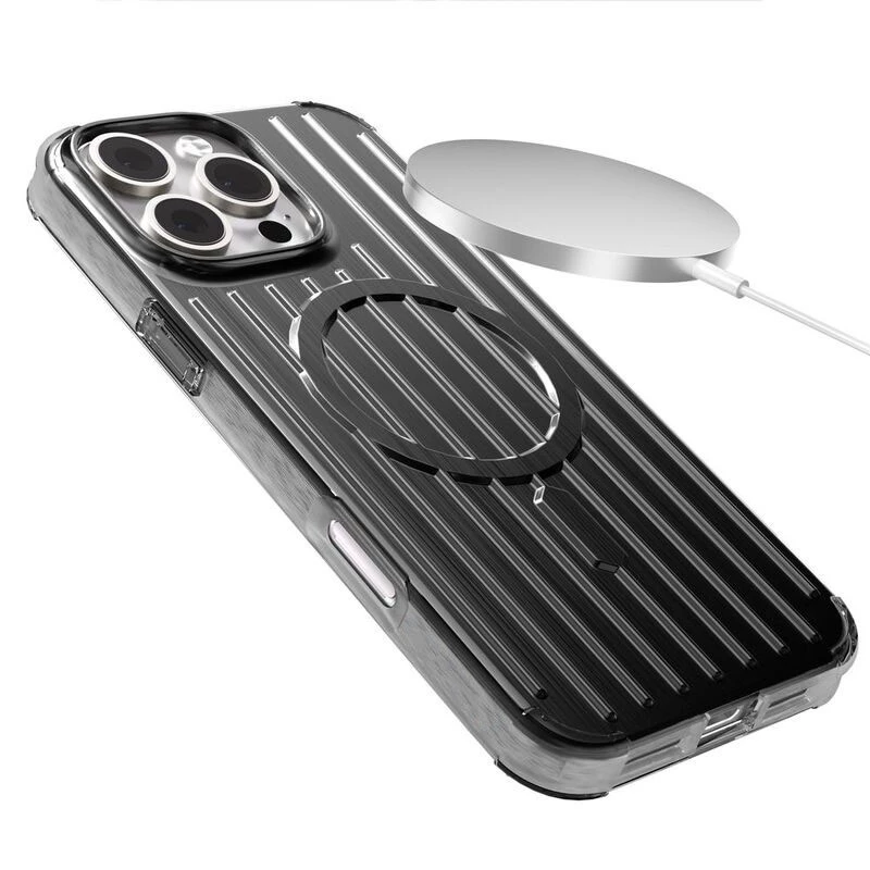 TPU чехол Protective case для Apple iPhone 16 Pro – Black. Фото 4 из 6