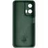 Чехол Silicone Case Lakshmi Premium з закритою камерою на Motorola Moto G35 – Зеленый / Cyprus Green. Фото 6 из 8