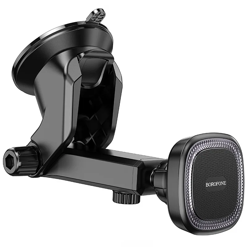 Автотримач Hoco H97 Eminent pull clip (center console) – Black. Фото 4 з 6