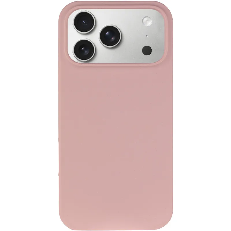 Чехол Silk Full Protective (AA) NO LOGO для Apple iPhone 17 Pro (6.3") – Розовый / Pink Sand. Фото 3 из 6