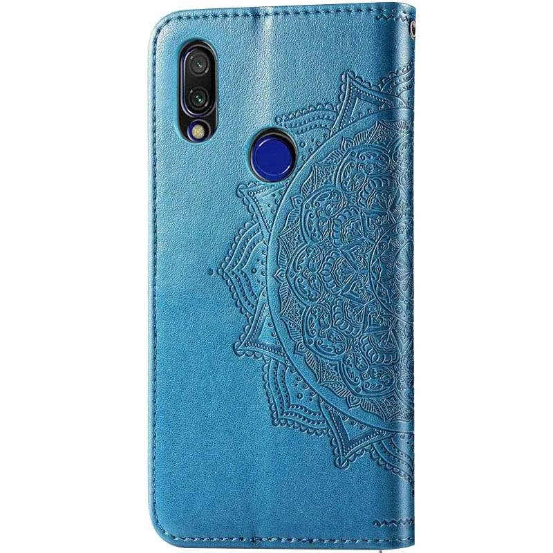 Шкіряний чохол-книжка Art Case з візитницею для Xiaomi Redmi Note 7 / Note 7 Pro / Note 7s – Синій. Фото 4 з 6