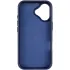 Кожаный чехол Rally with MagSafe для Apple iPhone 17 (6.3") – Blue / White. Фото 4 из 6
