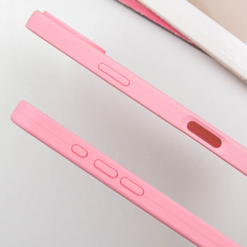 Чохол Silicone Case з закритим низом на Apple iPhone 16 Plus – Рожевий / Light pink. Фото 4 з 7