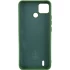 Чехол Silicone Case Lakshmi для TECNO POP 5 – Зеленый / Dark green. Фото 2 из 3