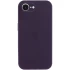 Чохол Silicone Case з закритим низом на Apple iPhone 16e (6.1") – Фіолетовий / Elderberry. Фото 1 з 6