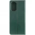 Елегантний чохол книжка GETMAN на TECNO Camon 19 – Зелений. Фото 4 з 9