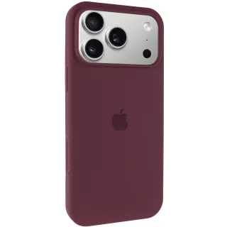 Чехол Silk Full Protective (AA) для Apple iPhone 17 Pro Max (6.9") — Бордовый / Plum