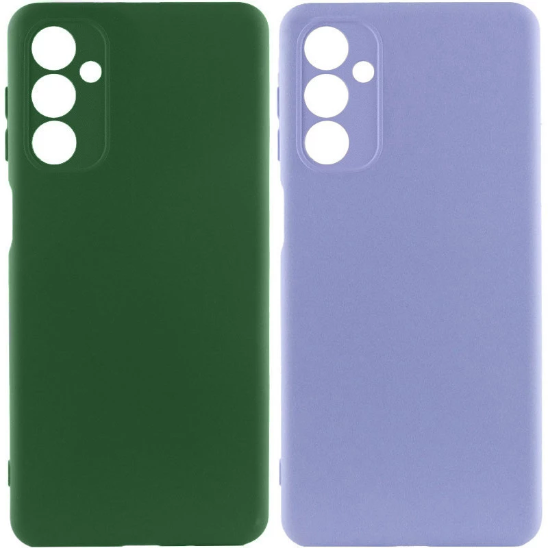 Кольоровий силіконовий чохол GETMAN із закритою камерою для Samsung Galaxy A05s фото 1 з 4