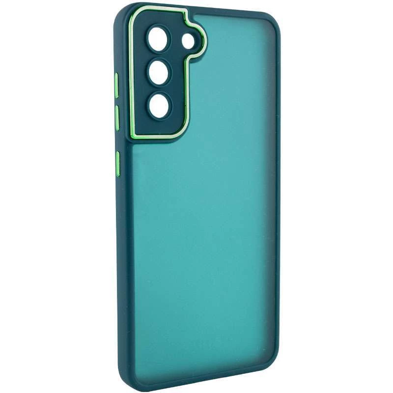 

TPU+PC чохол Accent на Samsung Galaxy S21 FE (Green)