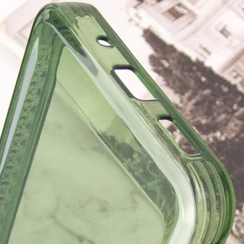 Силіконовий чохол з візерунком на Xiaomi Redmi 12C / Poco C55 – Зелений. Фото 7 з 7