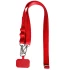 Шнурок широкий с двумя креплениями (2см) 140см – Red. Фото 2 из 2
