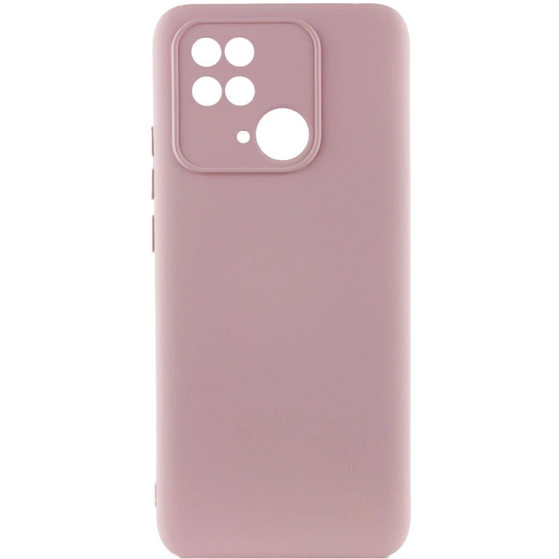 Чохол Silicone Case Lakshmi Premium із закритою камерою для Xiaomi Redmi 10C – Рожевий / Pink Sand. Фото 1 з 3