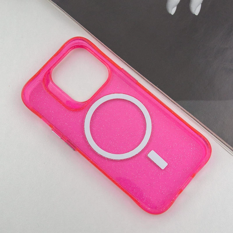 Зоряний чохол з MagSafe на Apple iPhone 15 Pro Max (6.7") – Red. Фото 8 з 12