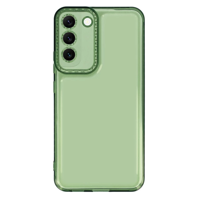 Силіконовий чохол з візерунком на Samsung Galaxy S22+ – Зелений. Фото 7 з 8