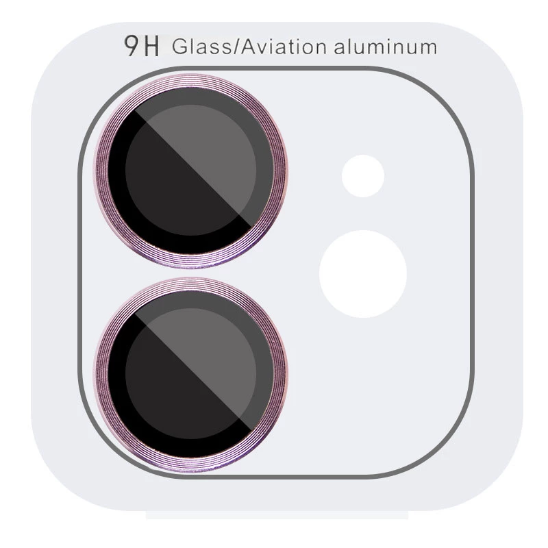 Металеве захисне скло на камеру на Apple iPhone 16 Plus – Рожевий / Pink. Фото 2 з 6