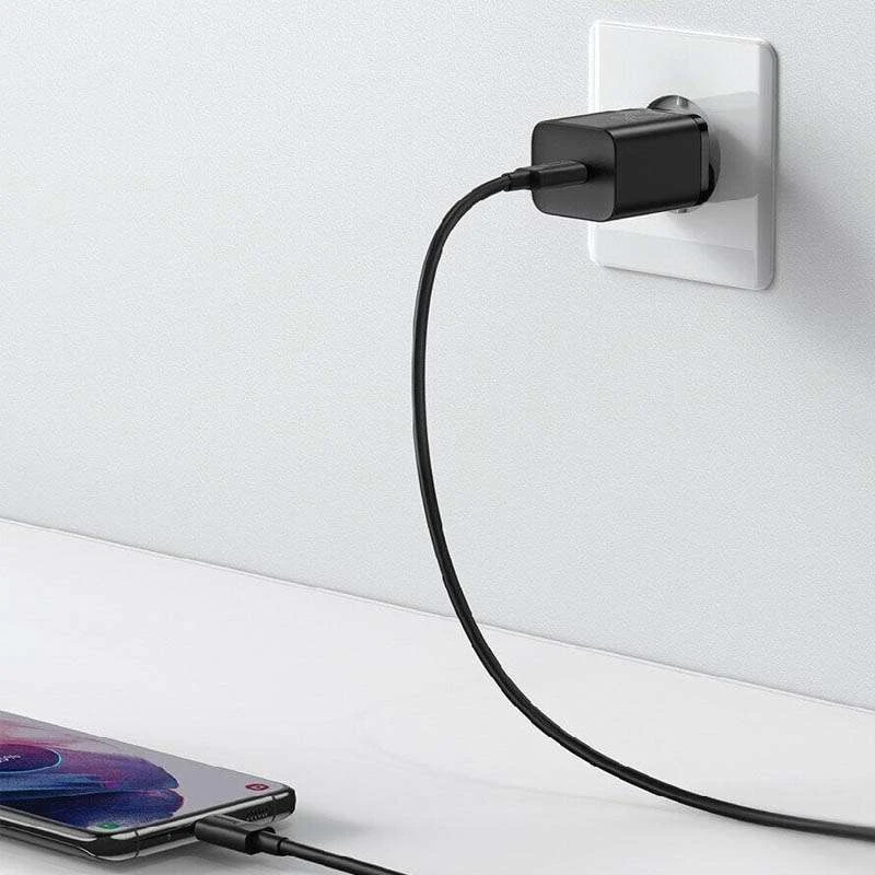 СЗУ Baseus Super Si Quick Charger 1C 25W – Черный. Фото 3 из 4