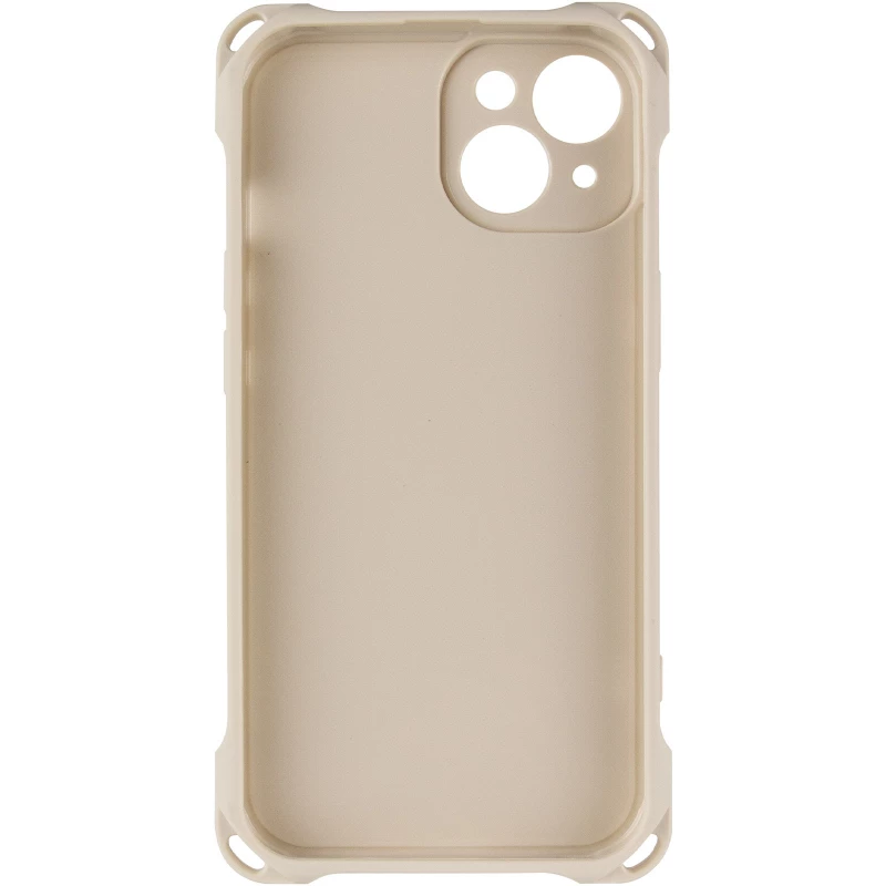 Силиконовый чехол CrossBody со шнурком для Apple iPhone 14 (6.1") – Antigue White. Фото 8 из 11