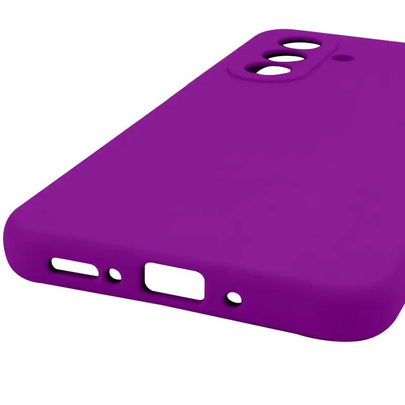 Чохол Silicone Case Lakshmi Premium із закритою камерою для Samsung Galaxy A56 5G – Сливовий / Purple. Фото 10 з 10