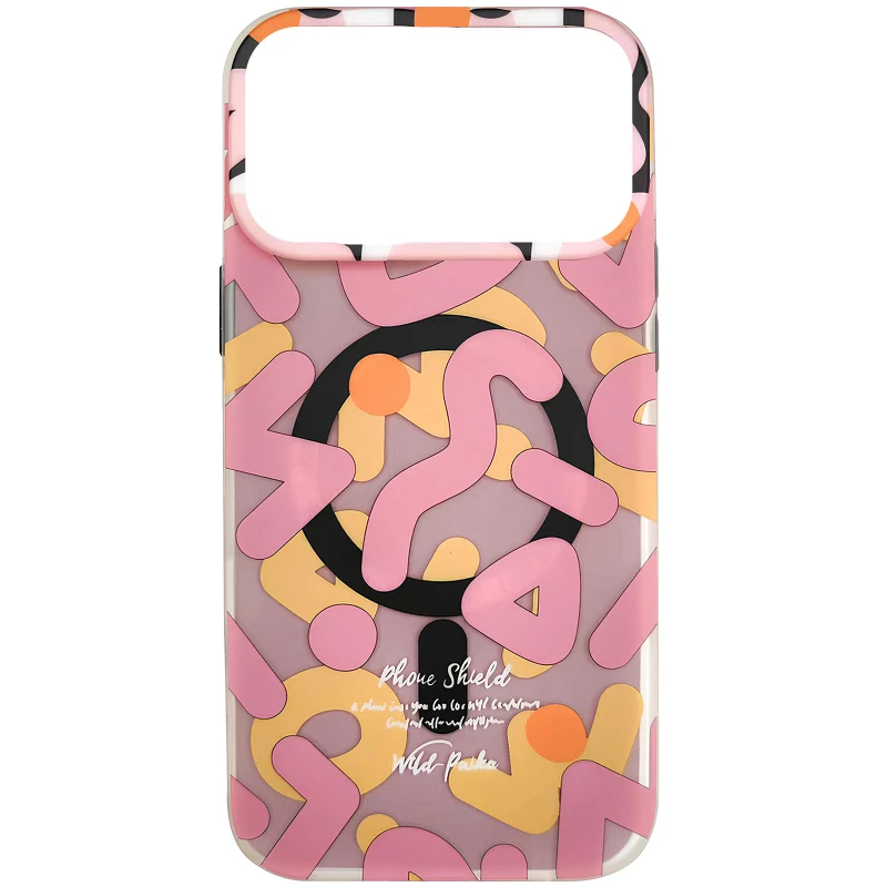TPU чехол Pastel Chaos with MagSafe для Apple iPhone 17 Pro Max (6.9") – Pink. Фото 1 из 1