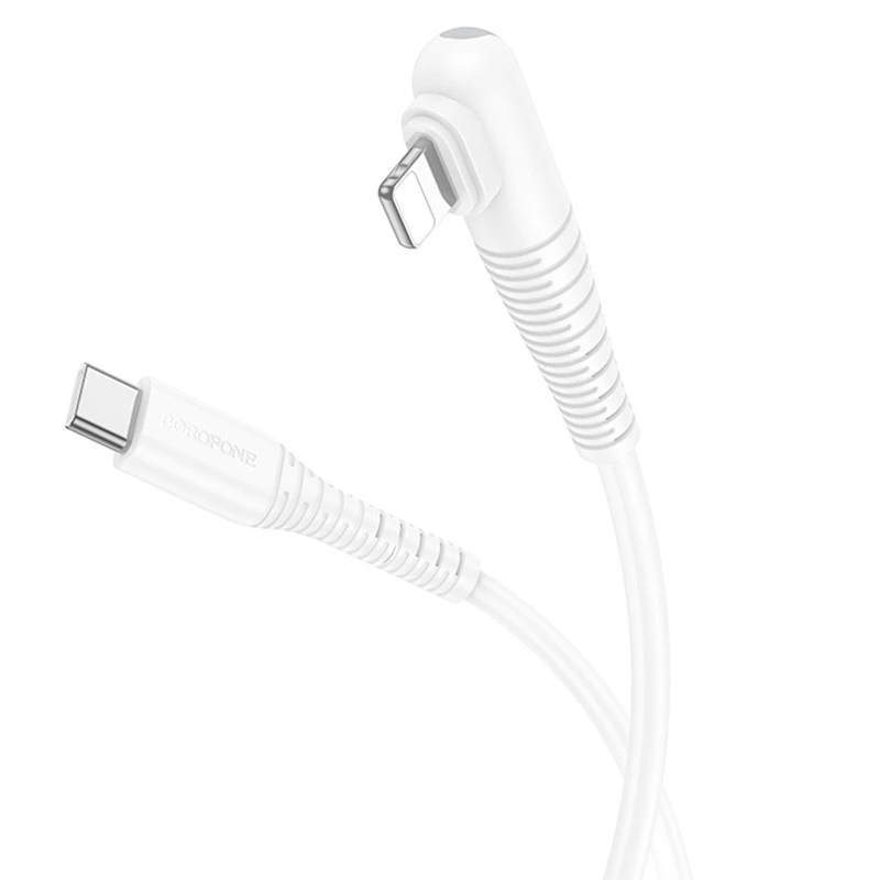 

Дата кабель Borofone BX105 Corriente Type-C to Lightning (1m) (White)
