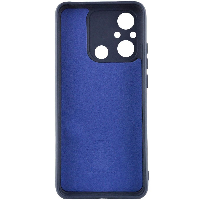 Чохол Silicone Case Lakshmi Premium із закритою камерою для Xiaomi Redmi 12C / Poco C55 – Темно-синій / Midnight blue. Фото 3 з 14