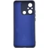 Чохол Silicone Case Lakshmi Premium з закритою камерою на Xiaomi Redmi 12C / Poco C55 – Темно-синій / Midnight blue. Фото 3 з 14