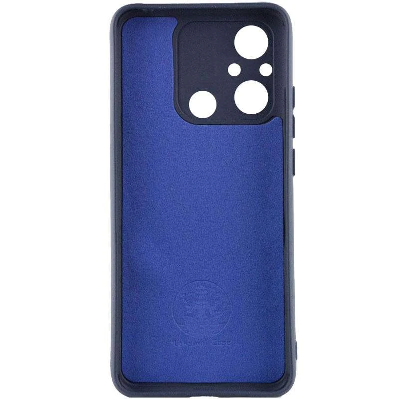 Чохол Silicone Case Lakshmi з закритою камерою на Xiaomi Redmi 12C / Poco C55 – Синій / Midnight Blue. Фото 2 з 4